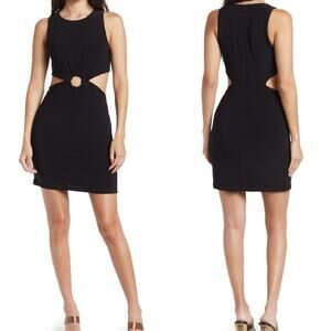 NWT BCBGeneration Black Cutout Mini Dress